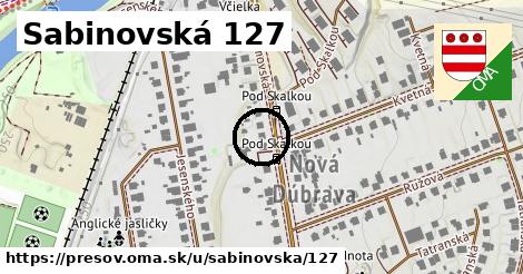 Sabinovská 127, Prešov