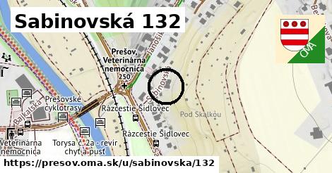 Sabinovská 132, Prešov