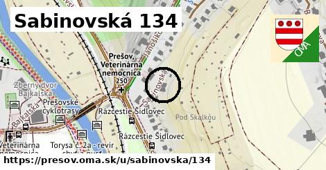 Sabinovská 134, Prešov