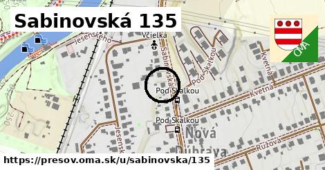 Sabinovská 135, Prešov