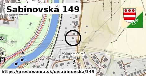 Sabinovská 149, Prešov