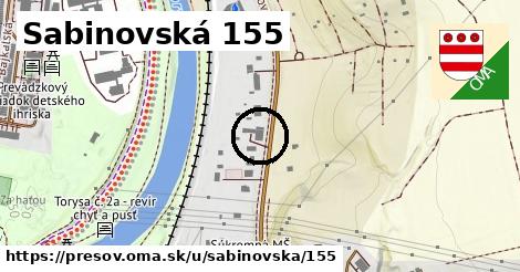 Sabinovská 155, Prešov