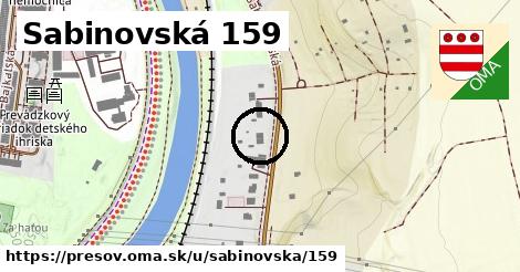 Sabinovská 159, Prešov