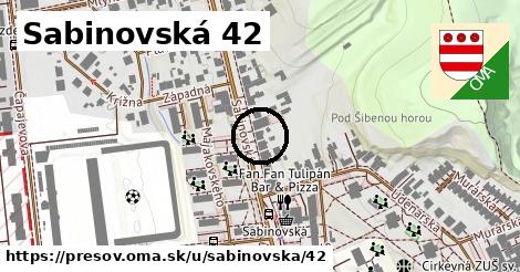 Sabinovská 42, Prešov