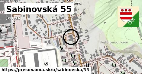 Sabinovská 55, Prešov