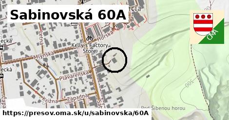 Sabinovská 60A, Prešov