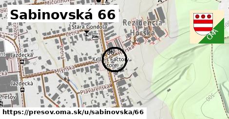 Sabinovská 66, Prešov