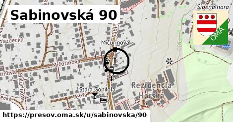Sabinovská 90, Prešov