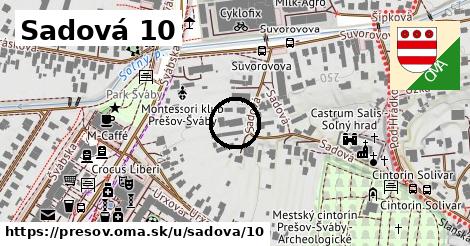 Sadová 10, Prešov