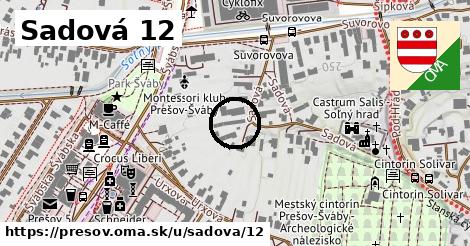 Sadová 12, Prešov