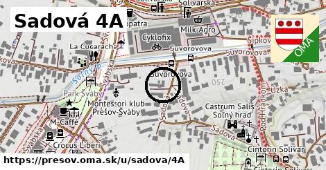 Sadová 4A, Prešov