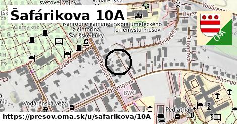 Šafárikova 10A, Prešov