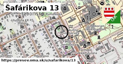 Šafárikova 13, Prešov