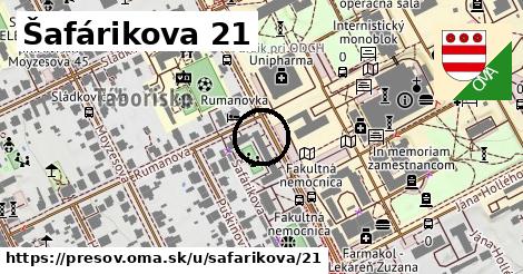 Šafárikova 21, Prešov