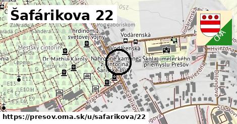 Šafárikova 22, Prešov