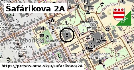 Šafárikova 2A, Prešov