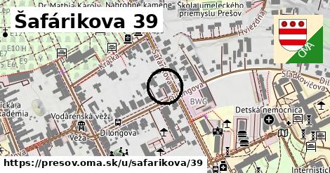 Šafárikova 39, Prešov