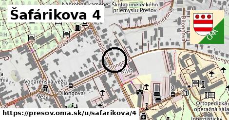 Šafárikova 4, Prešov