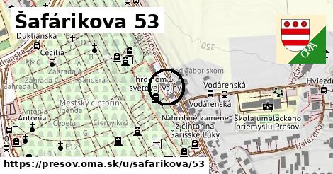 Šafárikova 53, Prešov