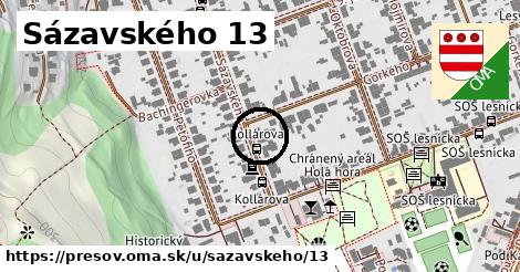 Sázavského 13, Prešov