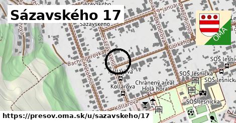 Sázavského 17, Prešov