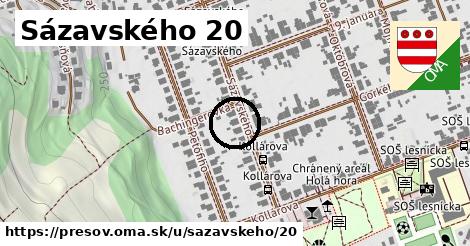 Sázavského 20, Prešov