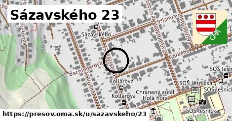 Sázavského 23, Prešov