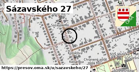 Sázavského 27, Prešov