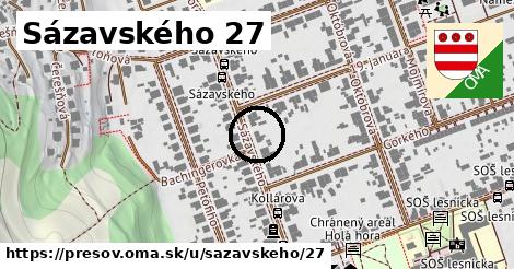 Sázavského 27, Prešov