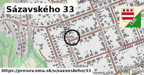 Sázavského 33, Prešov