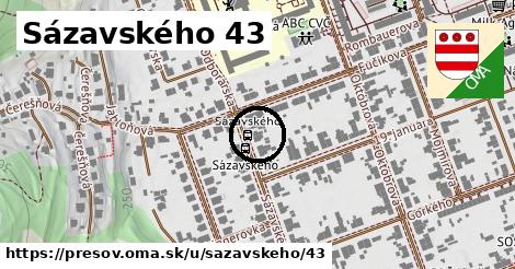 Sázavského 43, Prešov