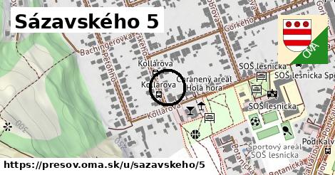 Sázavského 5, Prešov