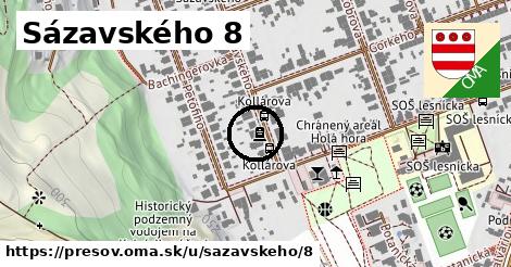 Sázavského 8, Prešov