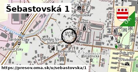 Šebastovská 1, Prešov