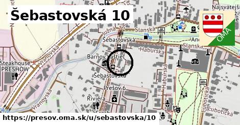 Šebastovská 10, Prešov