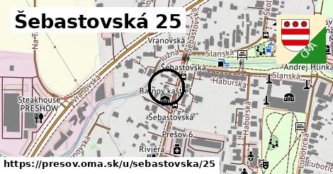 Šebastovská 25, Prešov