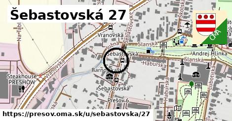 Šebastovská 27, Prešov