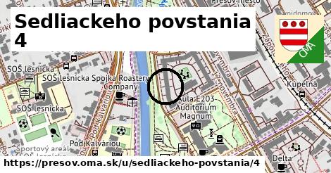 Sedliackeho povstania 4, Prešov