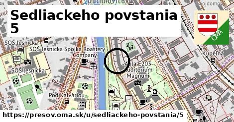 Sedliackeho povstania 5, Prešov