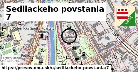 Sedliackeho povstania 7, Prešov