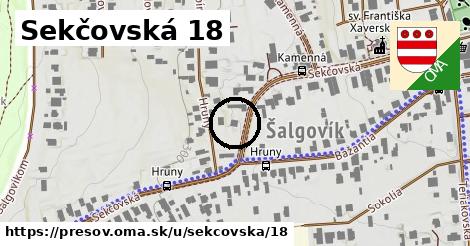 Sekčovská 18, Prešov