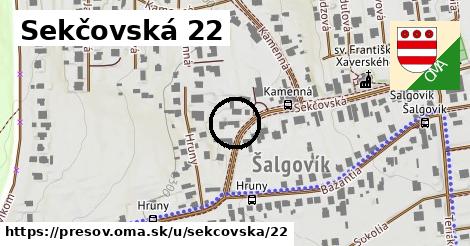 Sekčovská 22, Prešov