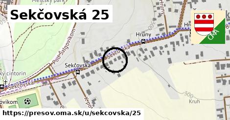 Sekčovská 25, Prešov