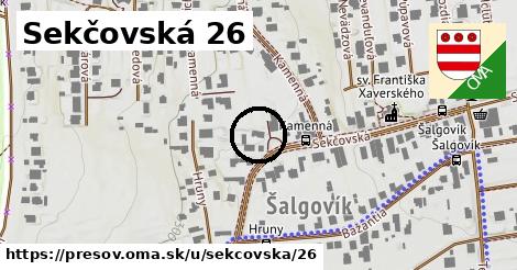 Sekčovská 26, Prešov