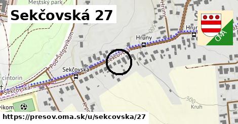 Sekčovská 27, Prešov