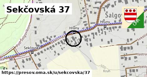 Sekčovská 37, Prešov