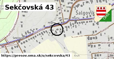 Sekčovská 43, Prešov