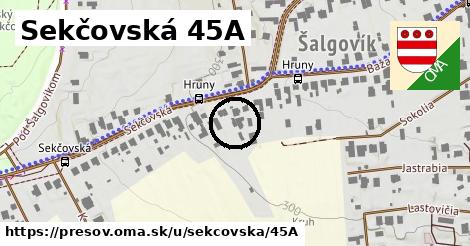 Sekčovská 45A, Prešov