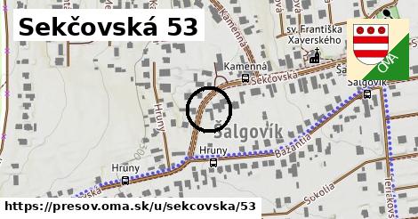 Sekčovská 53, Prešov