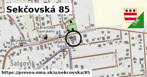 Sekčovská 85, Prešov